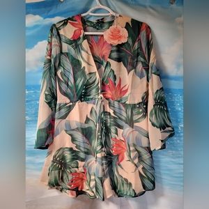 Show me Your‎ Mumu NWT Hawaiian Print Romper Size XXSmall